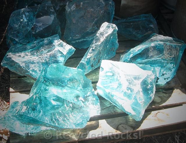 Large Glass Rocks