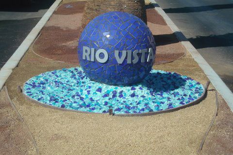Custom Order Glass Rocks or Boulders