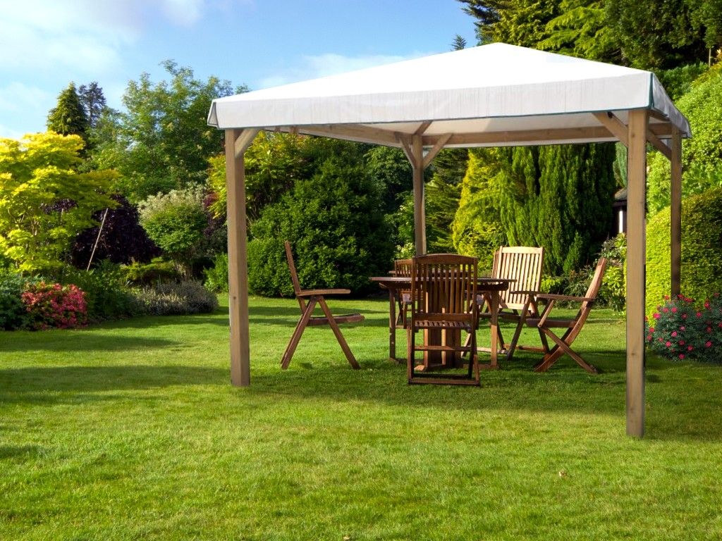 GAZEBO ISCHIA 300X300 SENZA GRIGLIATI