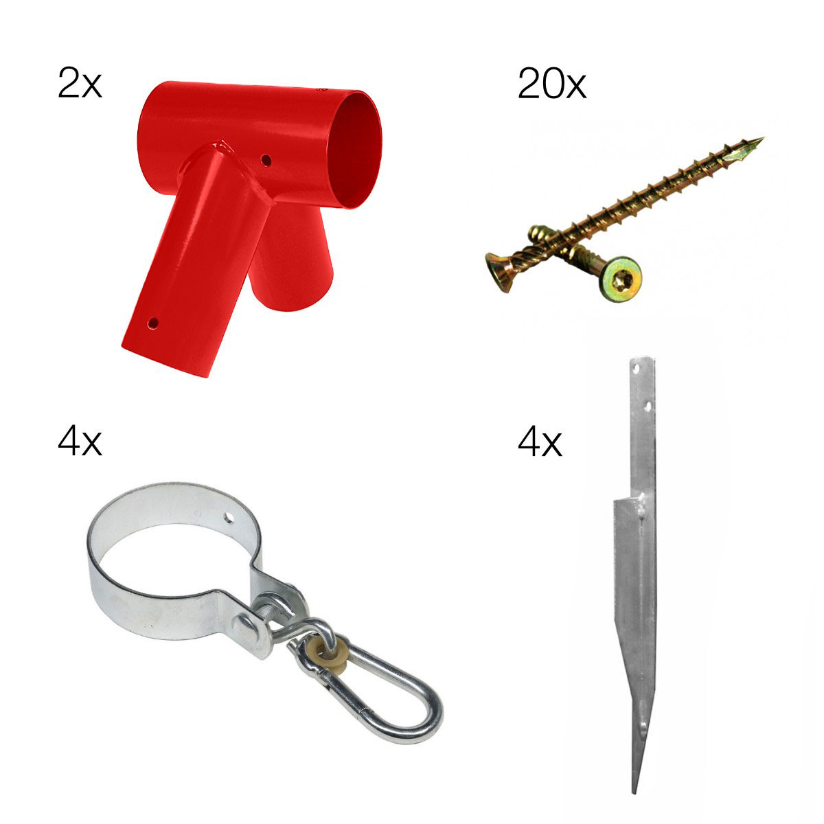 ALTALENA DOPPIA PALI TONDI