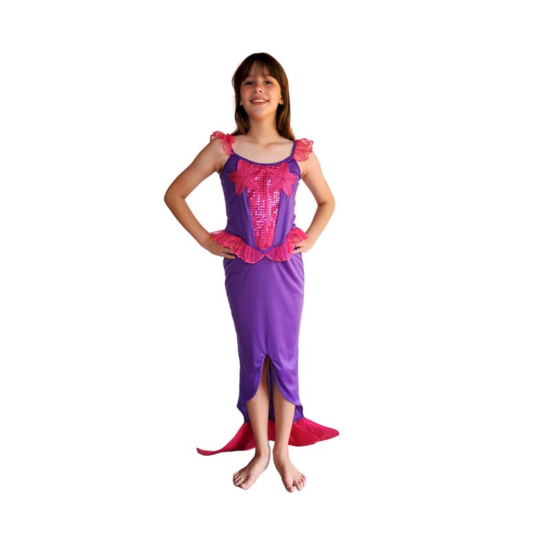 Purple and Pink Mermaid Costume