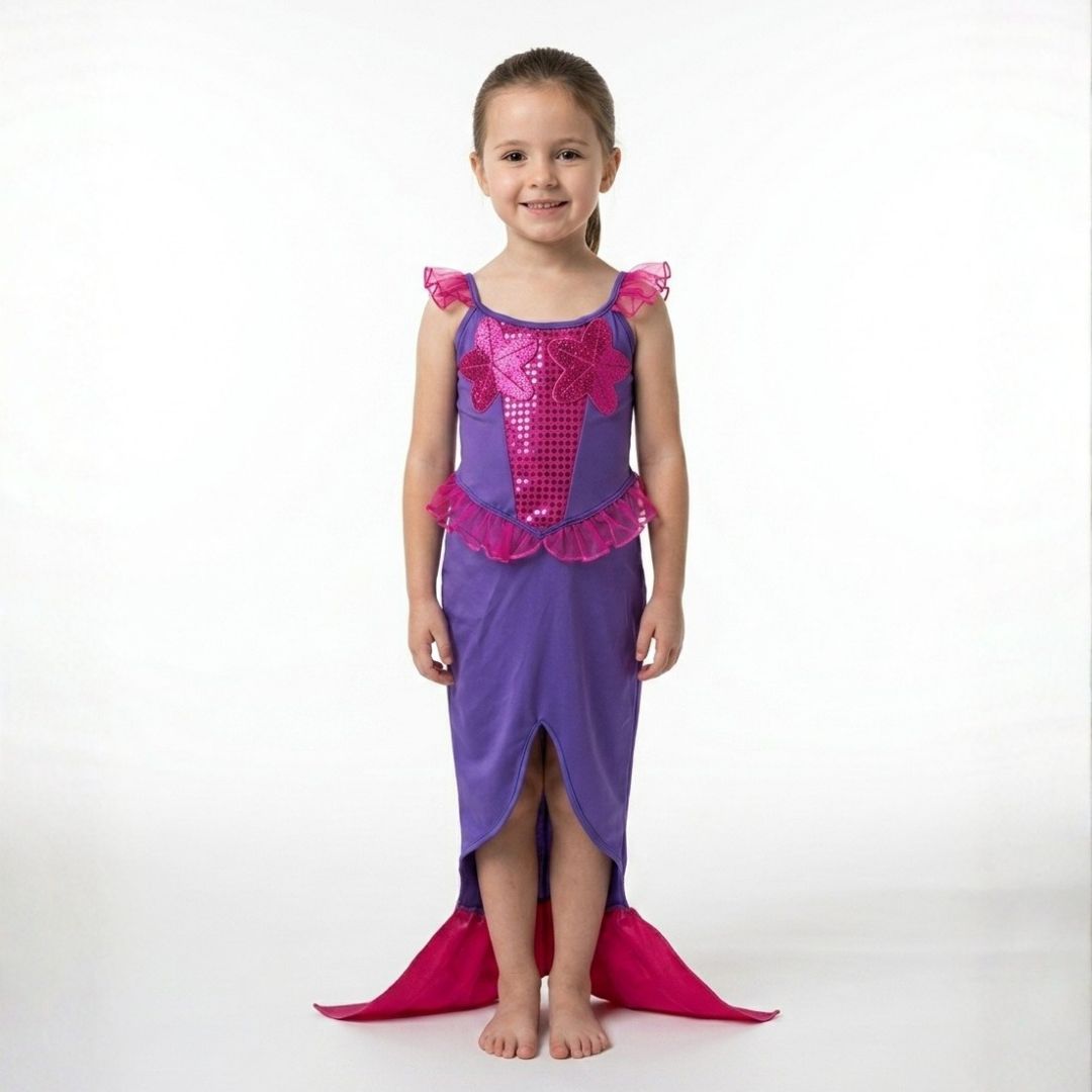 Purple and Pink Mermaid Costume