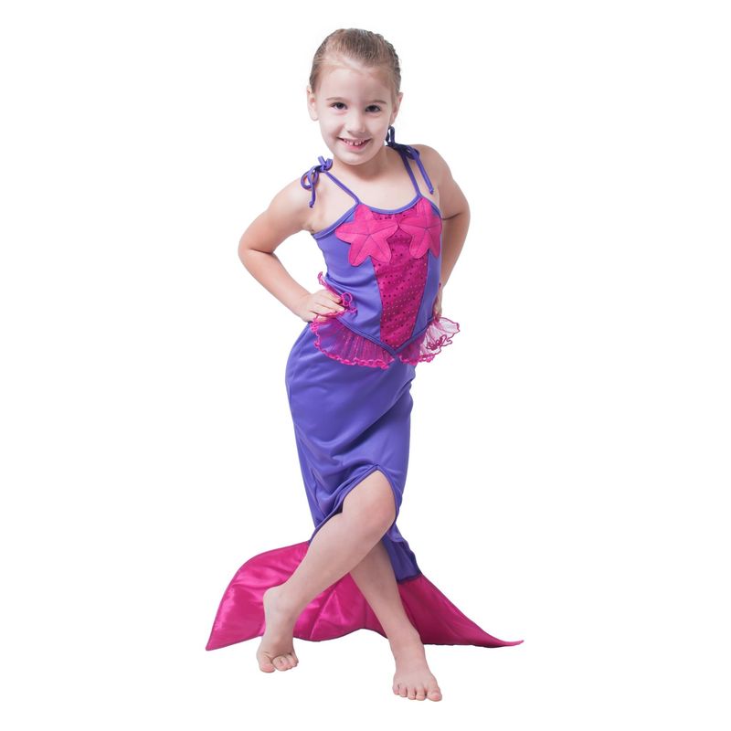 Purple and Pink Mermaid Costume