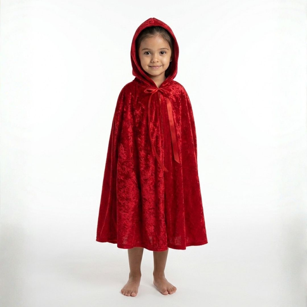 Red Hooded Cloak