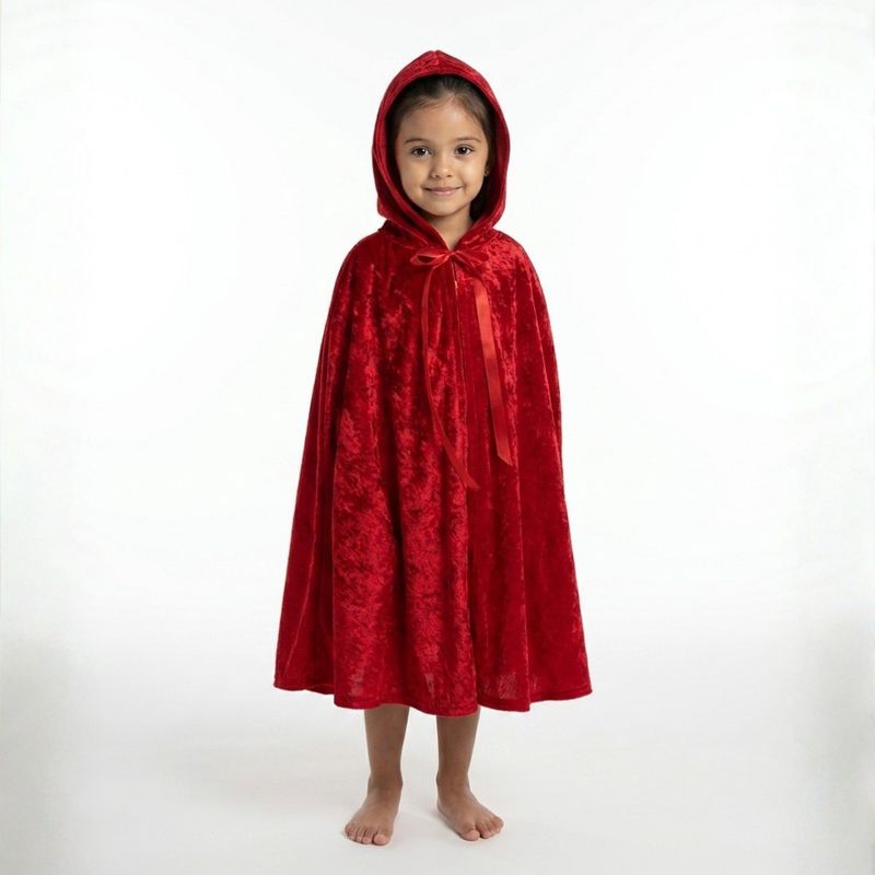 Red Hooded Cloak