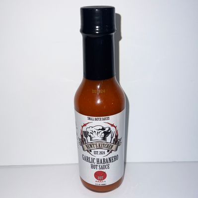 Garlic Habanero (Hot) Newt&#39;s Kitchen Hot Sauce