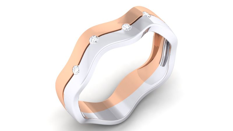 Crimson Peak Diamond Band