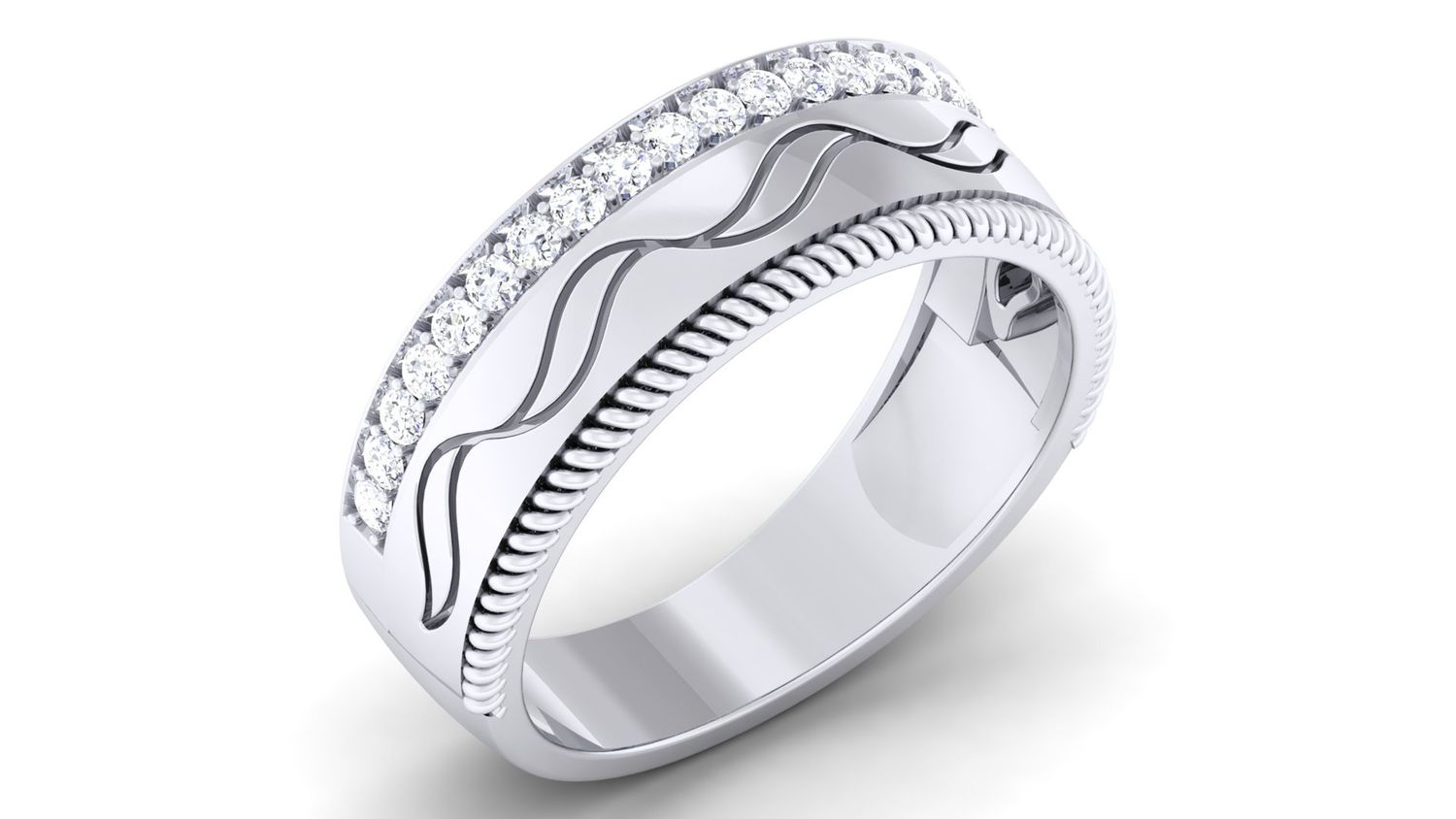 Venus's Embrace Diamond Ring