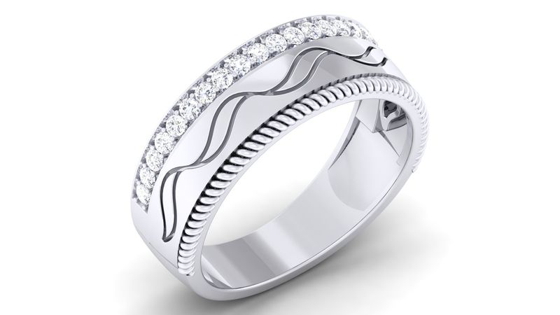 Venus's Embrace Diamond Ring