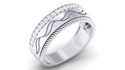 Venus's Embrace Diamond Ring
