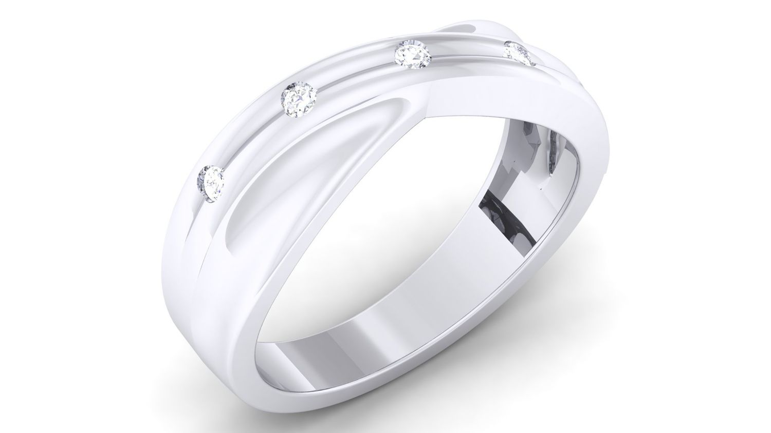 Iron Hawk Diamond Band