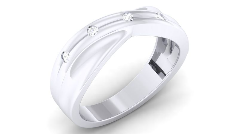 Iron Hawk Diamond Band