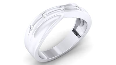 Iron Hawk Diamond Band