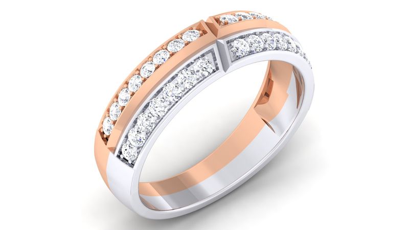 Emperor’s Crown Diamond Band