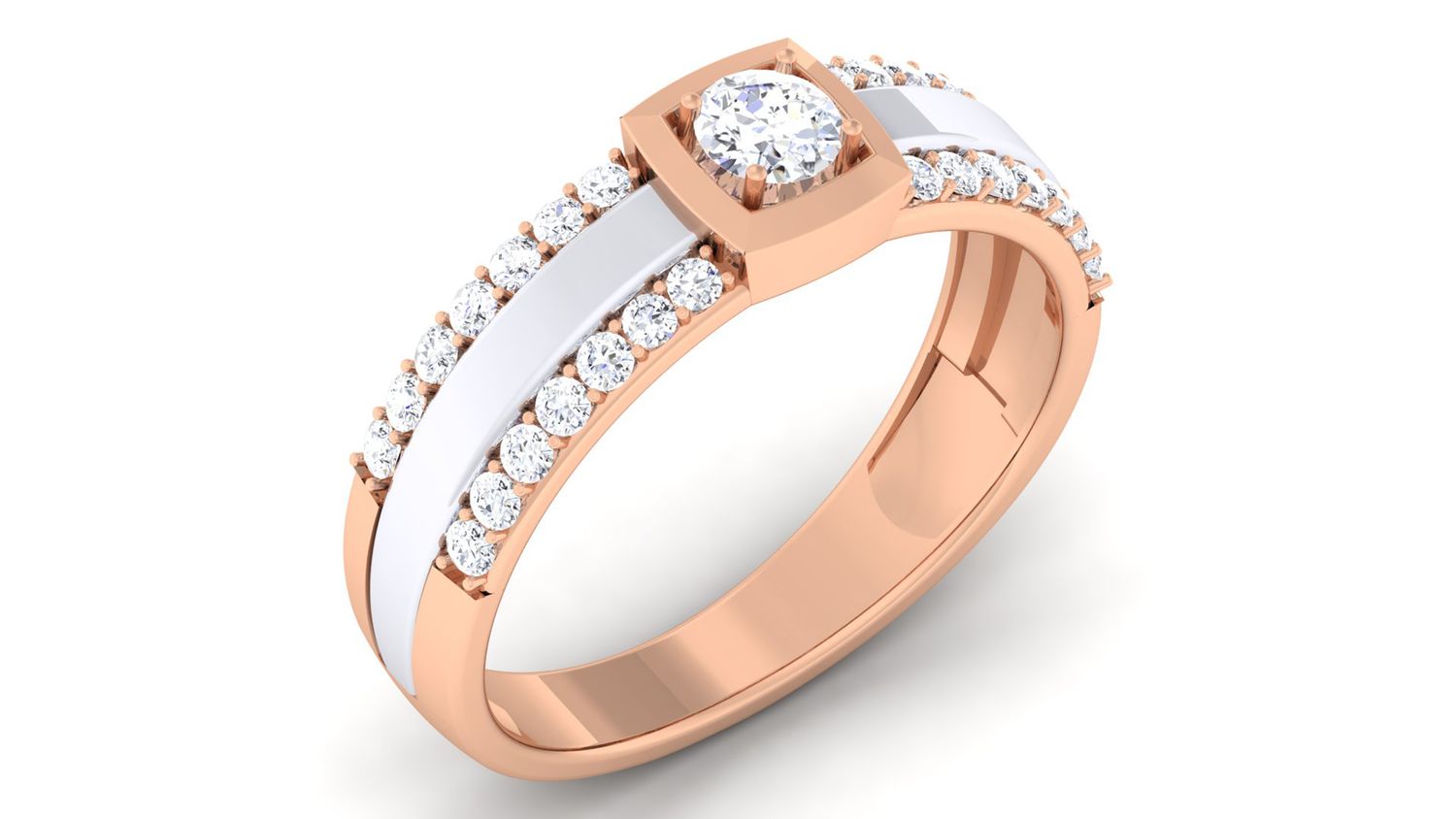 Shadow Forge Diamond Ring