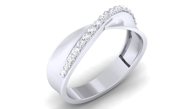 Arctic Flame Diamond Ring