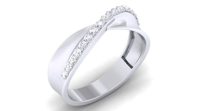 Arctic Flame Diamond Ring