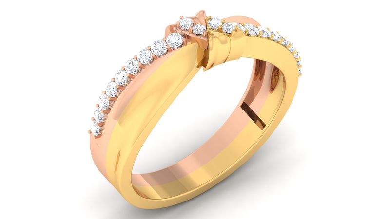 Majestic Crest Diamond Ring