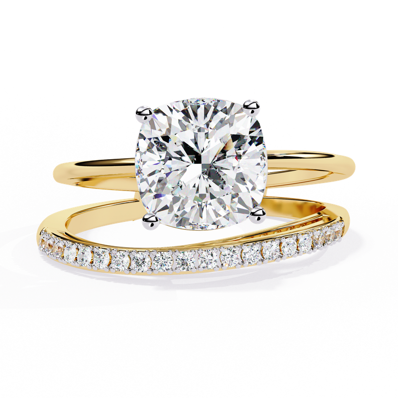 Luxe Embrace Solitaire Ring