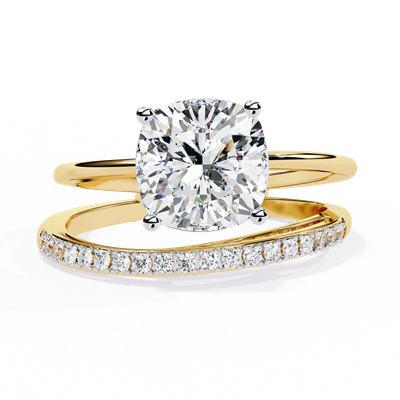 Luxe Embrace Solitaire Ring