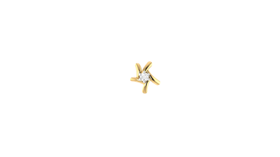 Butterfly Glow Nose Pin