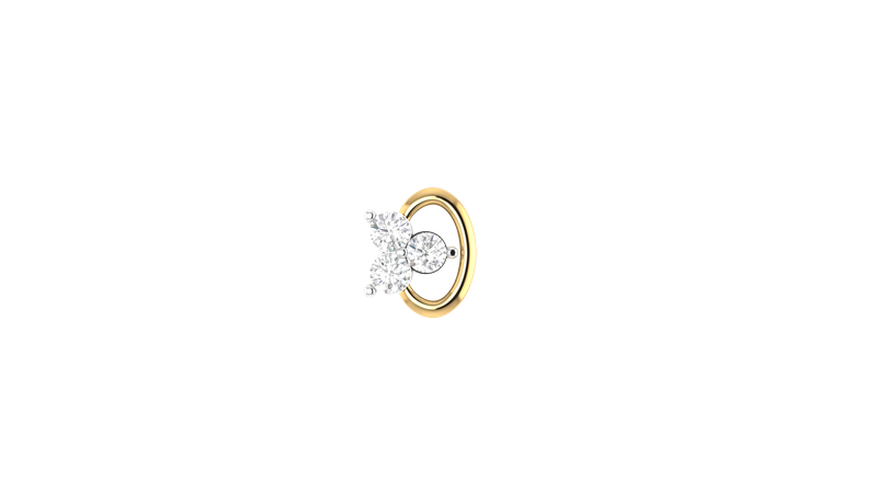 Crescent Moon Nose Pin