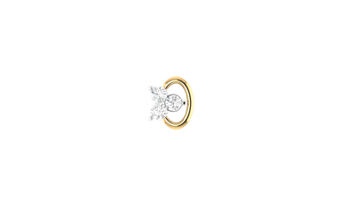 Crescent Moon Nose Pin
