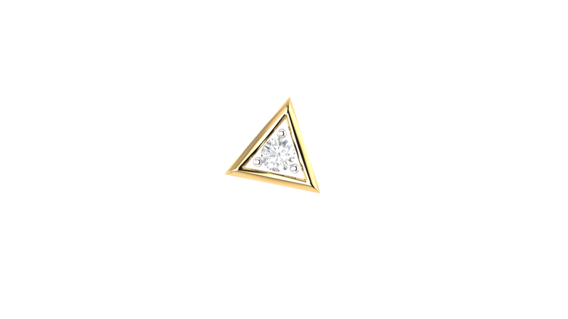 Sunburst Spark Nose Pin