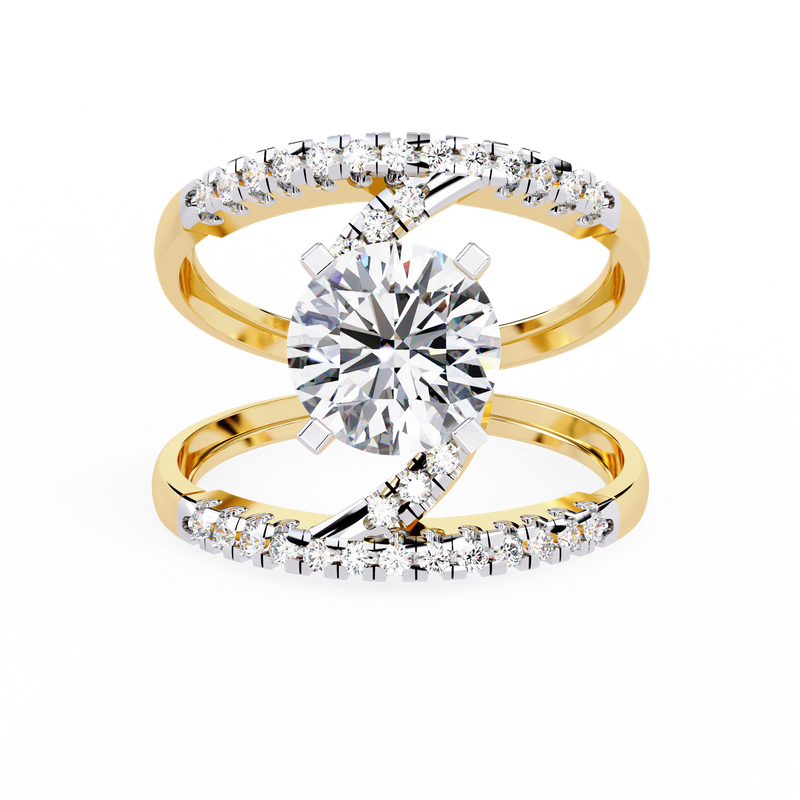Infinite Grace Round Diamond Ring