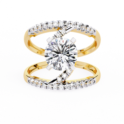 Infinite Grace Round Diamond Ring