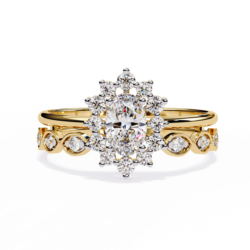 Timeless Spark Round Diamond Ring