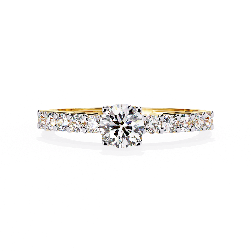 Radiant Allure Diamond Ring