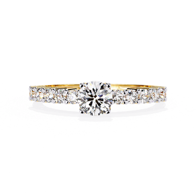 Radiant Allure Diamond Ring