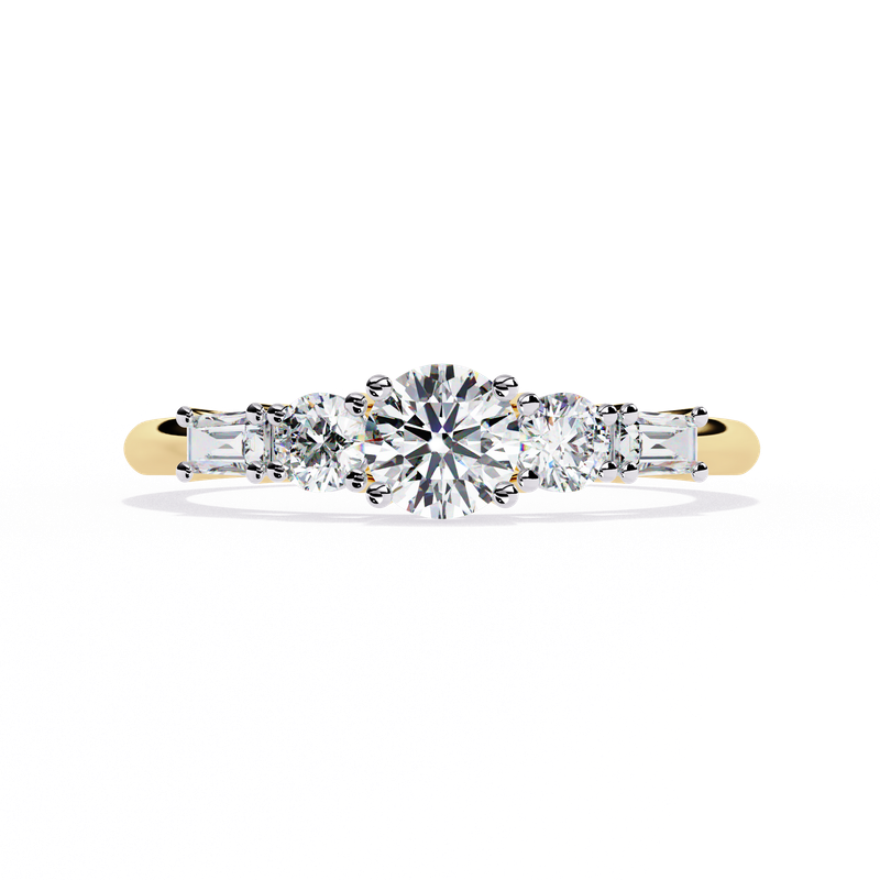 Sparkling Serenity Diamond Ring