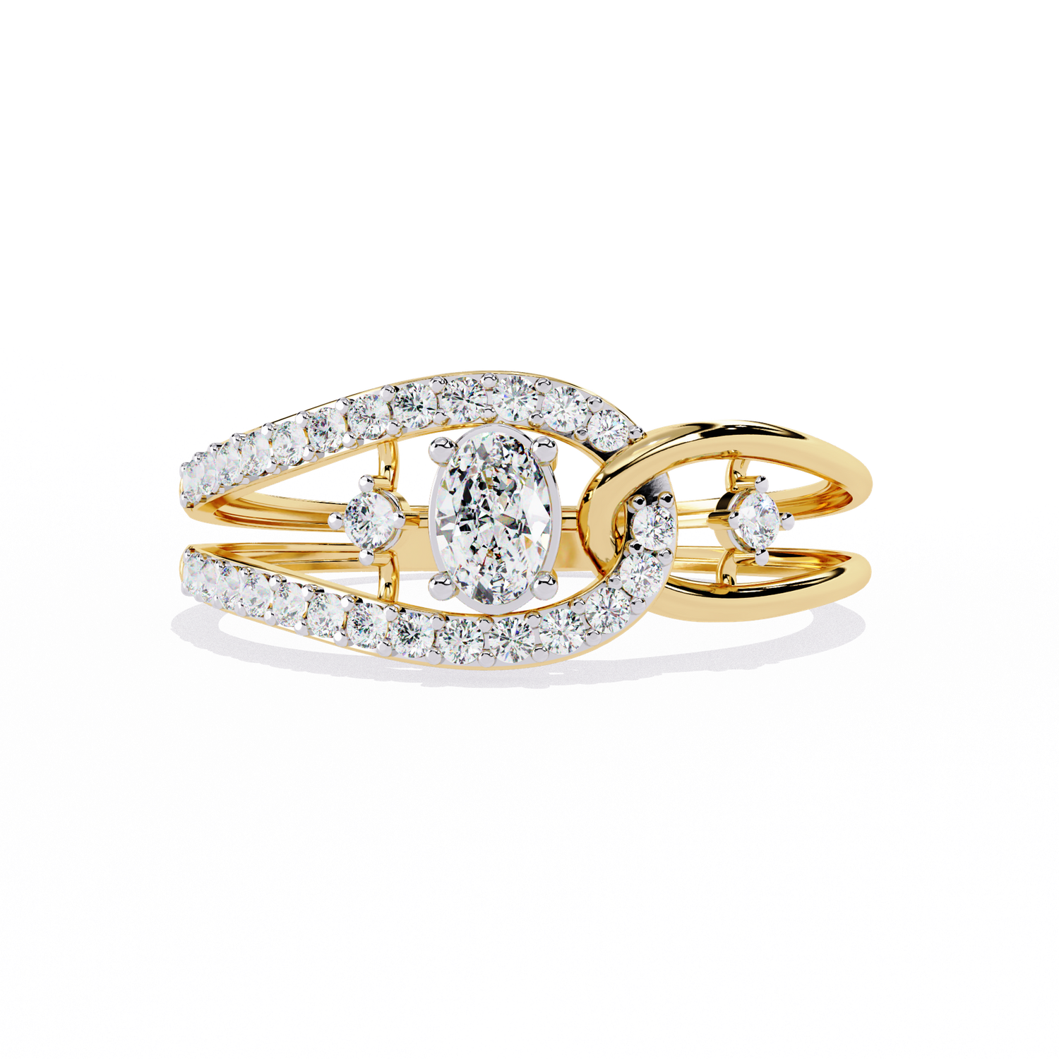 Enchanted Loop Diamond Ring