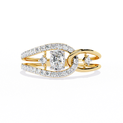 Enchanted Loop Diamond Ring