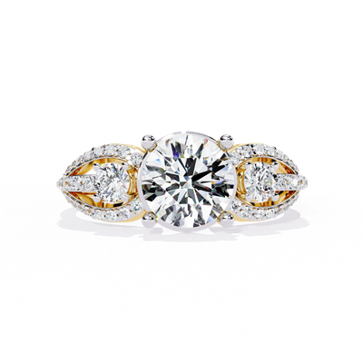Trifecta Spark Diamond Ring