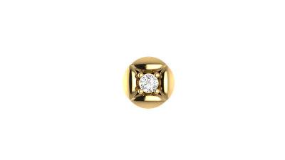 Timeless Solitaire Nose Pin