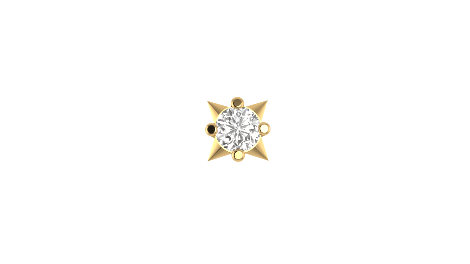 Petal Perfection Nose Pin