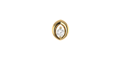 Rose Radiance Nose Pin