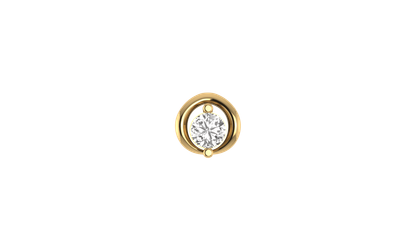 Floral Spark Nose Pin