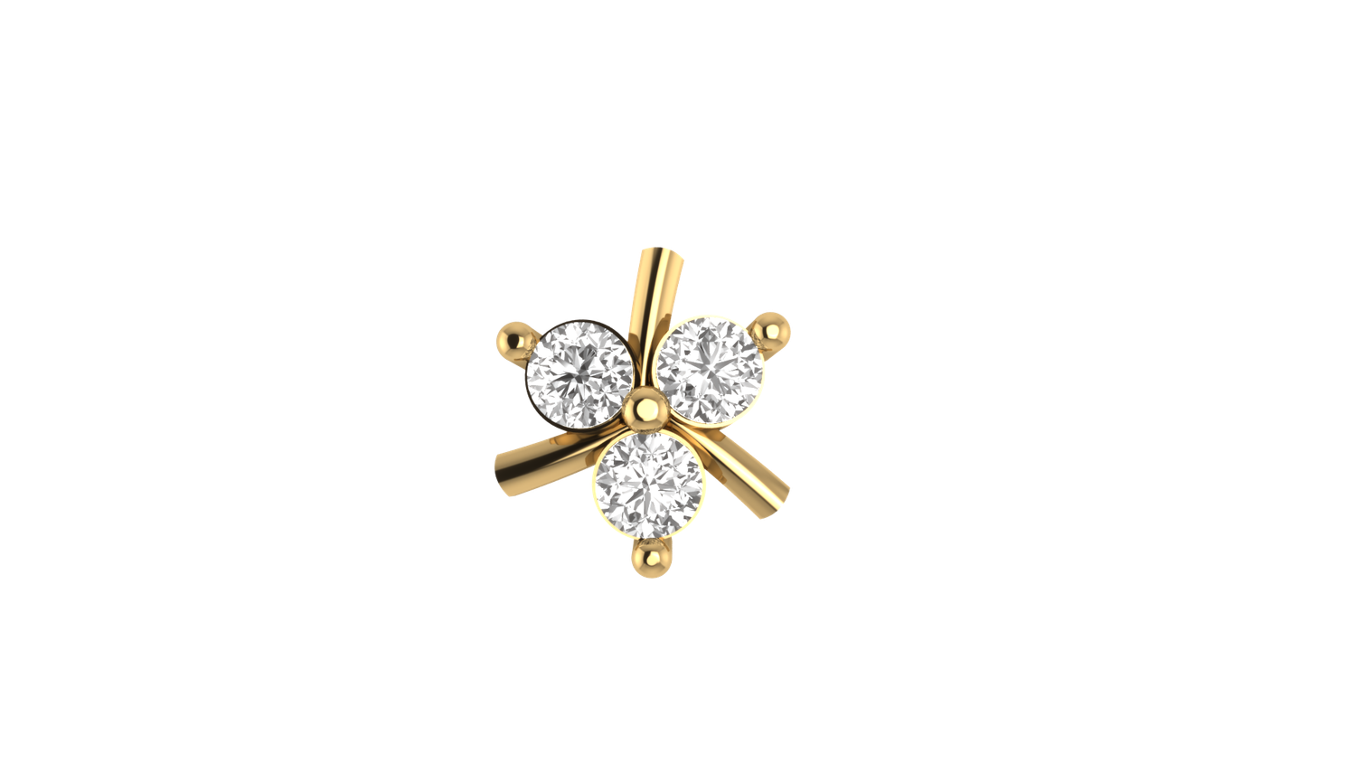Tiny Twinkle Nose Pin