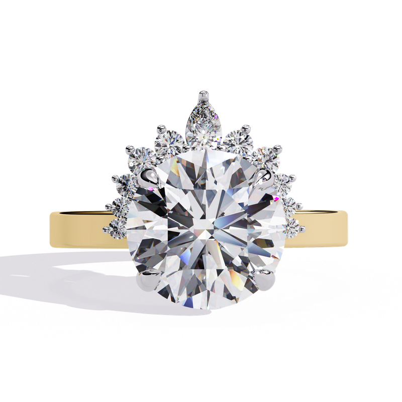 Sunburst Radiance Diamond Ring