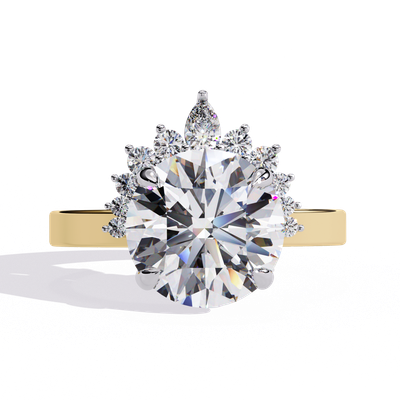 Sunburst Radiance Diamond Ring