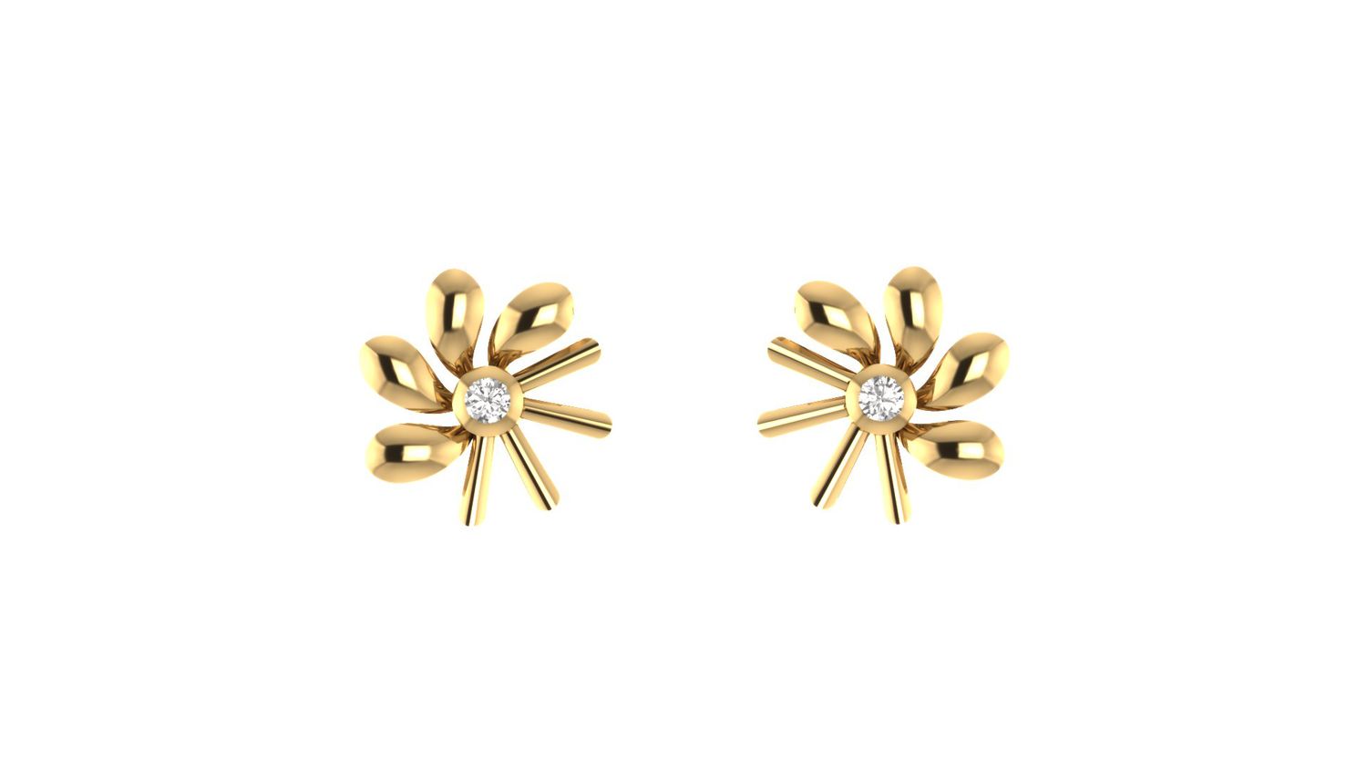 Floral Radiance Earring