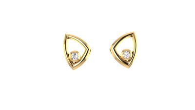 Diamond Illusion Earring