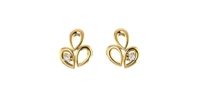 Glittering Geometry Earring