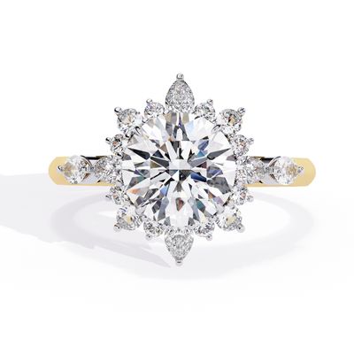 Stellar Bloom Diamond Ring
