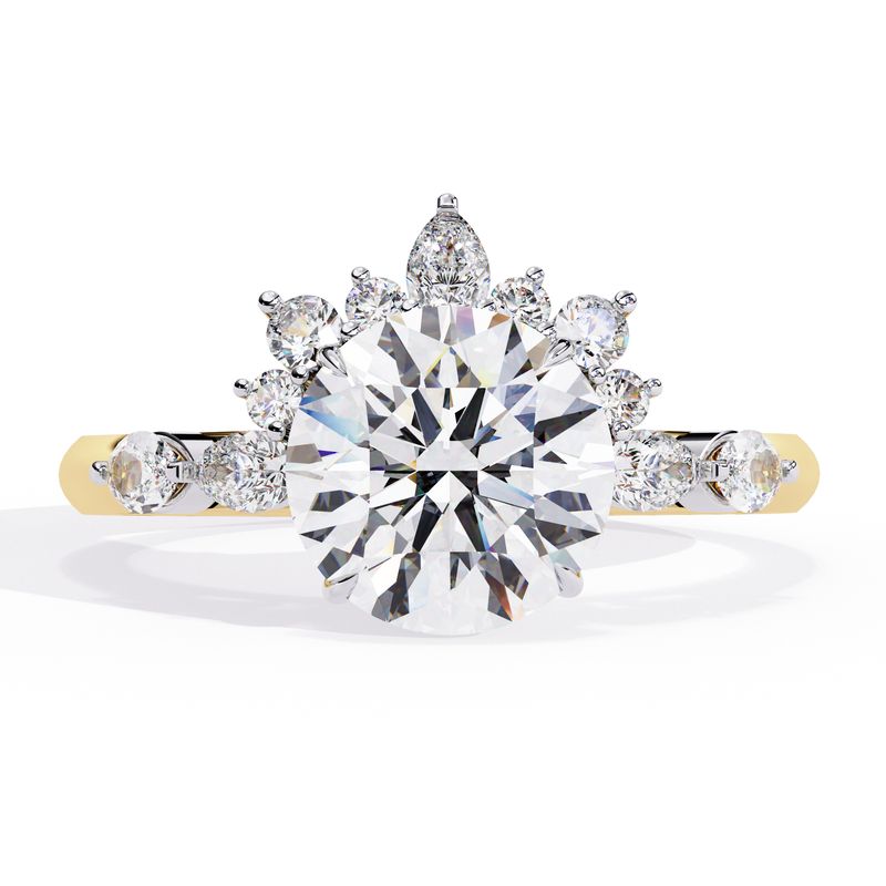 Celestial Crown Diamond Ring
