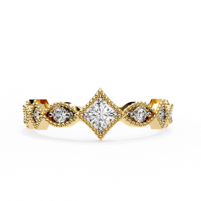 Regal Crown Diamond Band